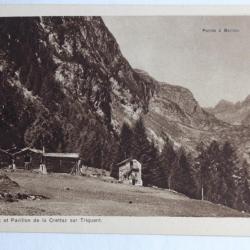 CPA Chalets et Pavillon de la Crettaz sur Triquent Valais Suisse