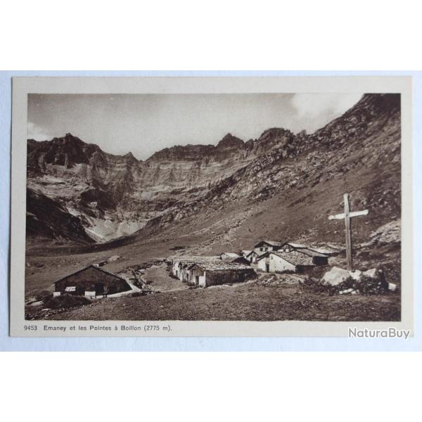 CPA Emaney et les Pointes  Boillon Valais Suisse