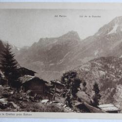CPA Paysage à la Crettaz près Salvan Valais Suisse