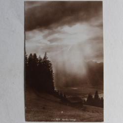 CPA J.J. 8018 Après l'orage Valais Suisse montagne