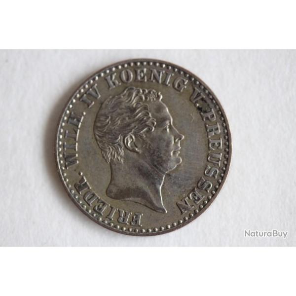 Monnaie 2 silber groschen Friedrich Wilhelm IV 1843 A Royaume de Prusse