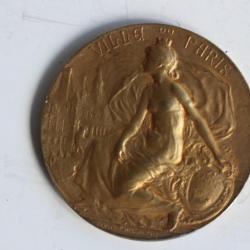 Médaille Association polymathique Bois-Colombes 1934