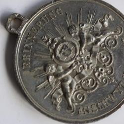 Médaille de tir fédéral Eidgenössische Schützenfest 1867 Suisse