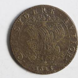 Jeton Villes et Noblesse Nicolas de BAILLEUL Paris 1625 Île de France