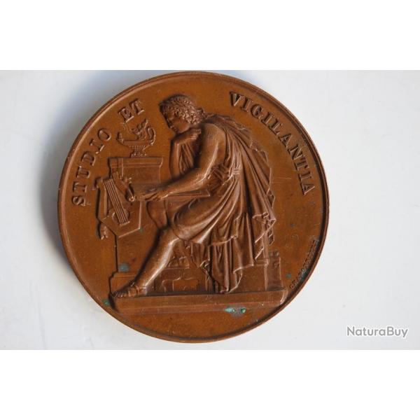 Mdaille Gnral Dufour commandant arme fdrale 1847 Suisse