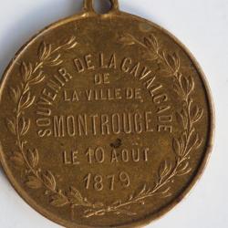 Médaille souvenir de la cavalcade Montrouge 1879 France