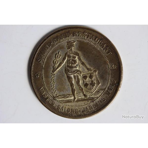 Jeton publicitaire E. Drieux Nantes Sport Caf Restaurant jeux
