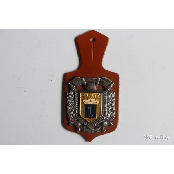 Insigne Pompier Cluny (Sane-et-Loire)