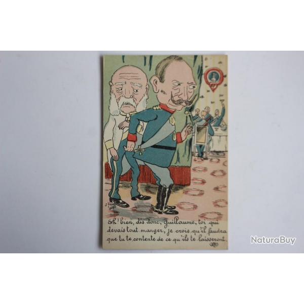 CPA illustre Guerre 14-18 Caricature Guillaume II O'Gne