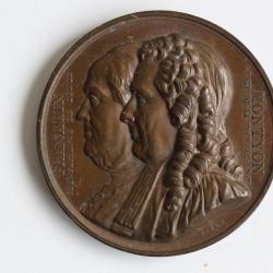 Médaille Franc-Maçonnerie Société Montyon et Franklin 1833