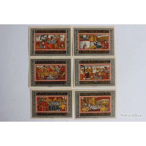 Billets de ncessit 50 Pfennig Ettlingen 1921 Allemagne