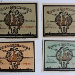 Billets de nécessité Pfennig Mainbernheim 1921 Allemagne