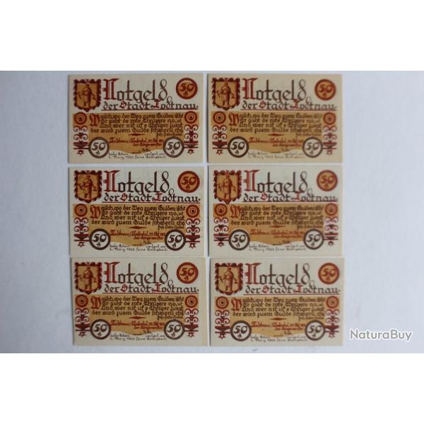 Billets de ncessit 50 Pfennig Todtnau 1922 Allemagne