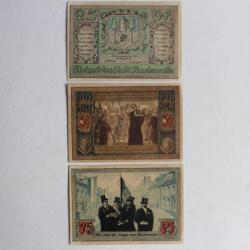 Billets de nécessité Pfennig Finsterwalde 1921 Allemagne