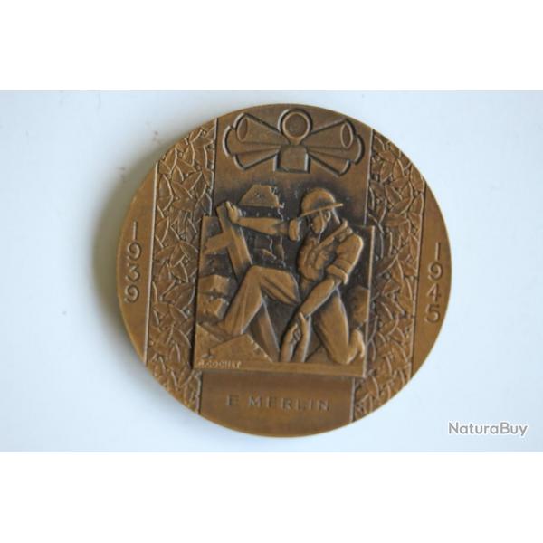 Mdaille commmorative Dfense passive 1939/1945 Guerre