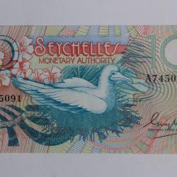 Billet 10 Rupees Seychelles type 1979 neuf