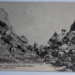 Carte postale ancienne Col de la Geulaz près Finhaut Suisse