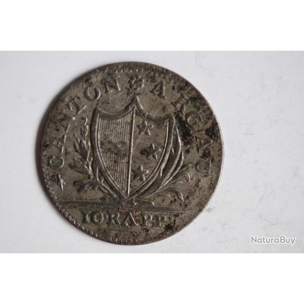 Monnaie 1 Batzen Canton Aargau 1810 Suisse