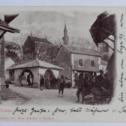 Carte postale ancienne Mostar Bosnie-Herzégovine