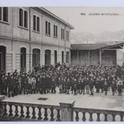 Carte postale ancienne Alger-Mustapha Le Lycée Algérie