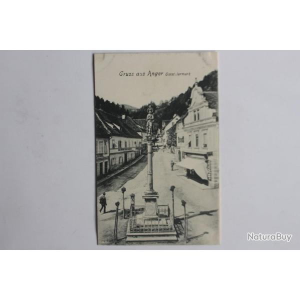 Carte postale ancienne Gruss aus Anger Suisse