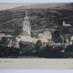 Carte postale ancienne Gruss aus Anger Suisse