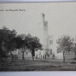 Carte postale ancienne Duperré La nouvelle mairie Algérie