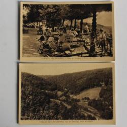 Cartes postales anciennes Plombières-les-Bains Hôtel des rosiers