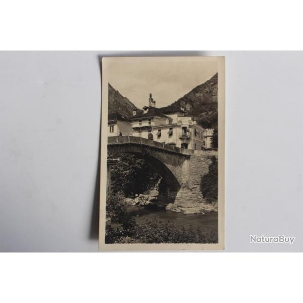 Carte postale ancienne Lugano Albergo della posta Htel Suisse