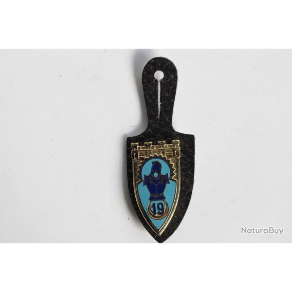Insigne 19e rgiment du gnie Drago