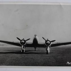 Carte postale ancienne Avion Potez 63 Suisse