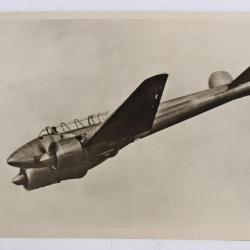 Carte postale ancienne Avion Potez 63 Suisse
