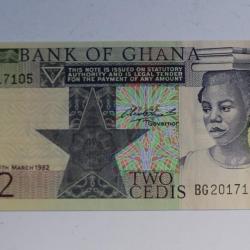 Billet 2 Cedis Ghana 1982