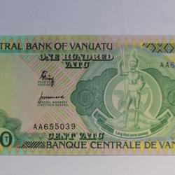 Billet 100 Vatu Vanuatu type 1982-89 neuf