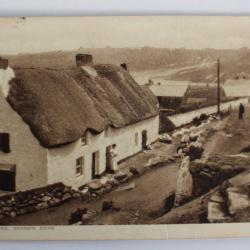 Carte postale ancienne Angleterre Old cottage Sennen Cove
