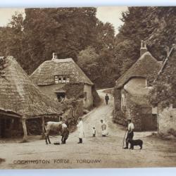 Carte postale ancienne Royaume Uni Cockington Forge Torquay