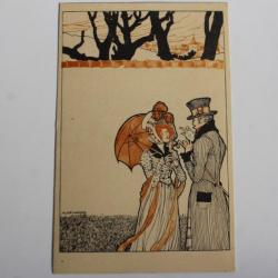Carte postale ancienne illustrateur Alice WANKE Stroefer série 328 -2