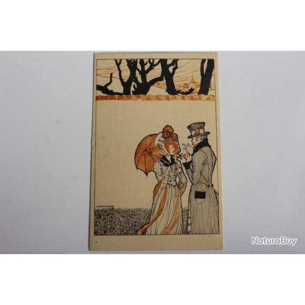 Carte postale ancienne illustrateur Alice WANKE Stroefer srie 328 -2