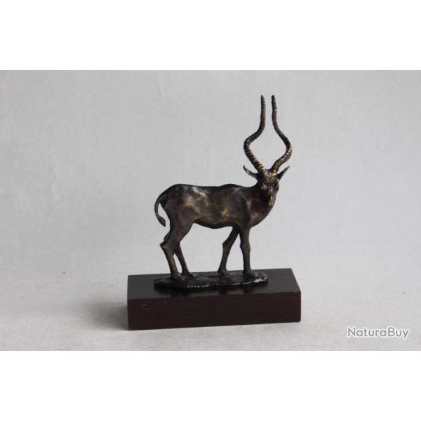Sculpture bronze Addax antilope