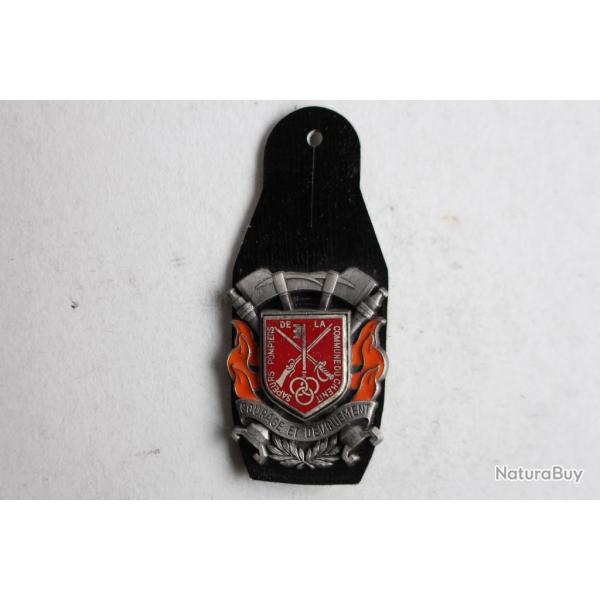 Insigne Pompier Chenit (Vaud) Suisse