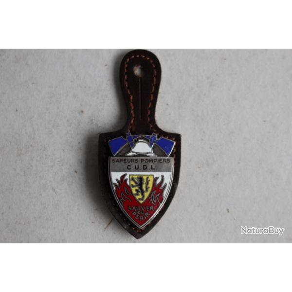 Insigne Pompier C.U.D.L. Communaut Urbaine De Lille