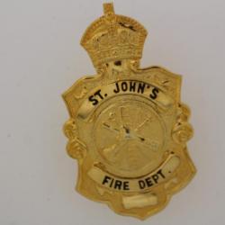 Insigne pompiers St John's Fire dept. Canada