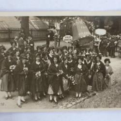 Carte photo Suisse Fête des Narcisses Vaud Grandson