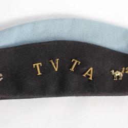 Béret TVTA insignes colonial