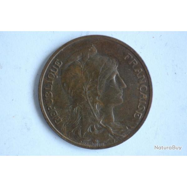 Monnaie 5 Centimes Daniel-Dupuis 1907 France