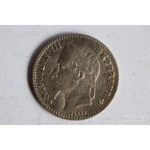 Monnaie argent 50 Centimes Napolon III 1868 BB France