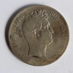 Monnaie argent 5 Francs Louis Philippe 1830 D France