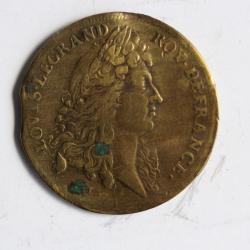 Jeton Louis XIV Ex lactura Lucrum