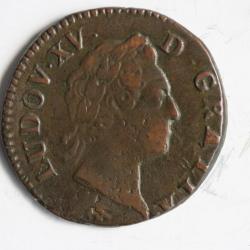 Monnaie Louis XV Sol à la vieille tête 1774