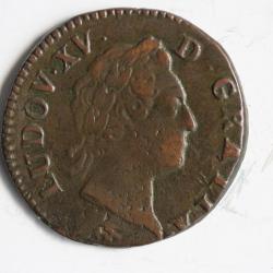 Monnaie Louis XV Sol à la vieille tête 1774